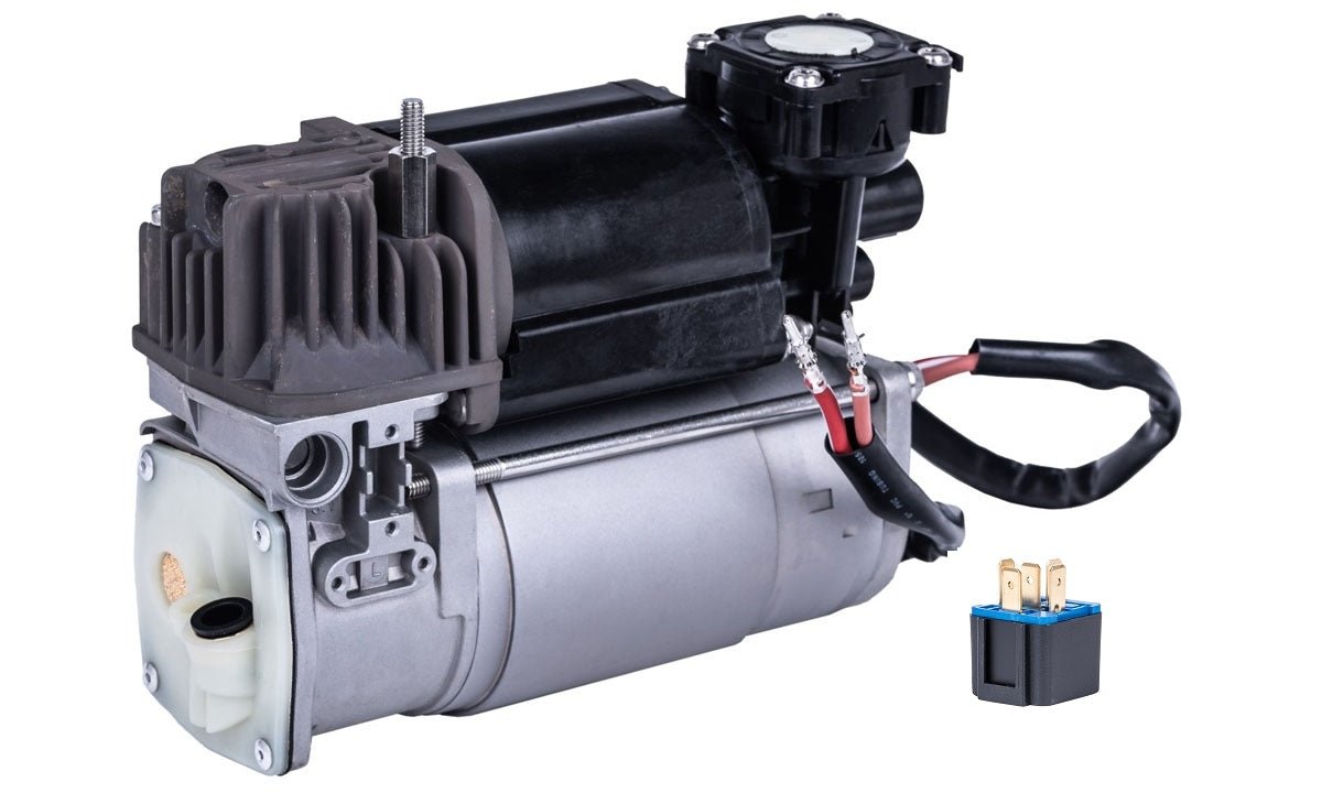 Compresor Neumático Eje Trasero con Relé (BMW)