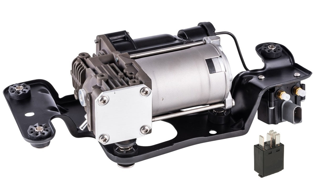 Compresor Neumático con Clip y Relé - BMW X5 E70 / X6 E71