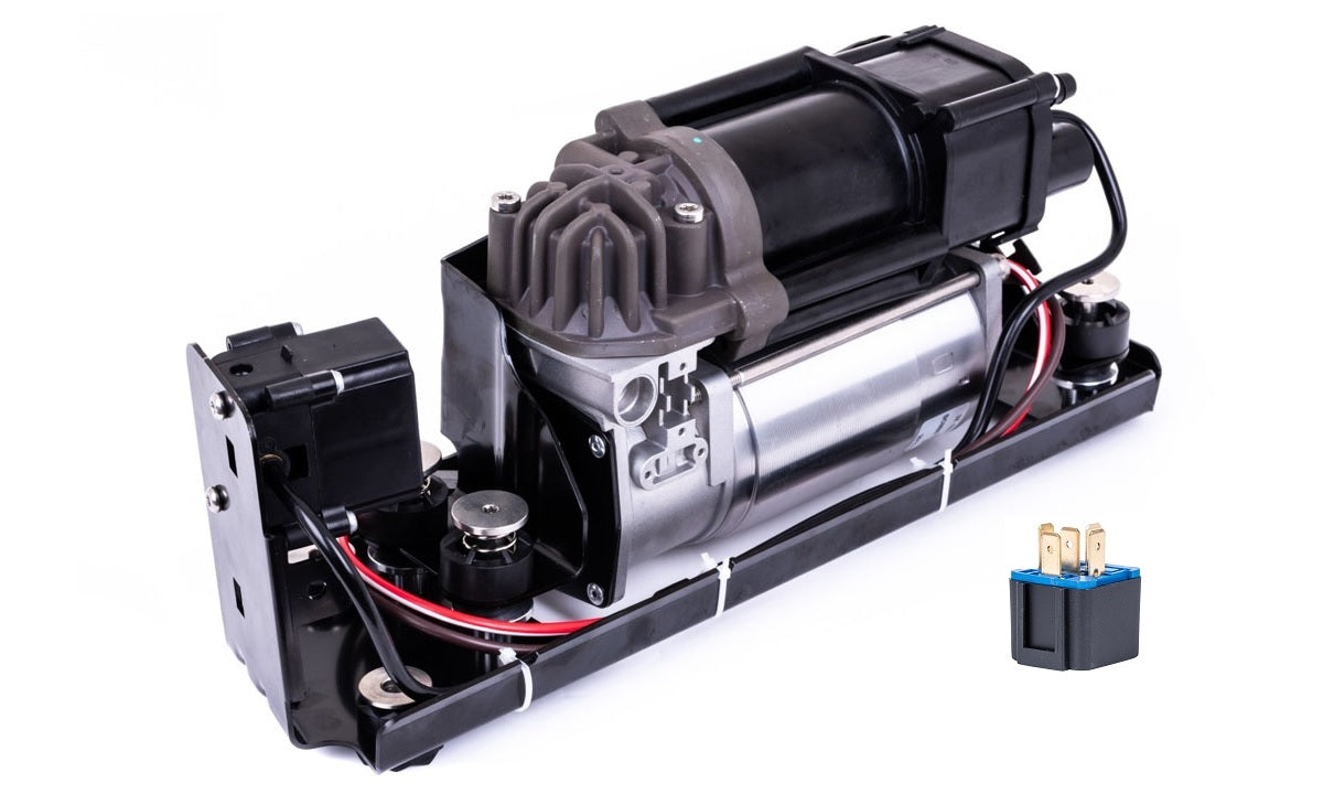 Compresor Neumático con Clip y Relé - BMW 7 Series (F01/F02/F03/F04)/ 5 Series Touring (F11)/ 5 Series GT (F07)