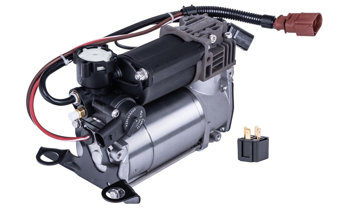 Compresor Neumático Eje Trasero con Relé - Audi A6 (C6-4F) 04-11