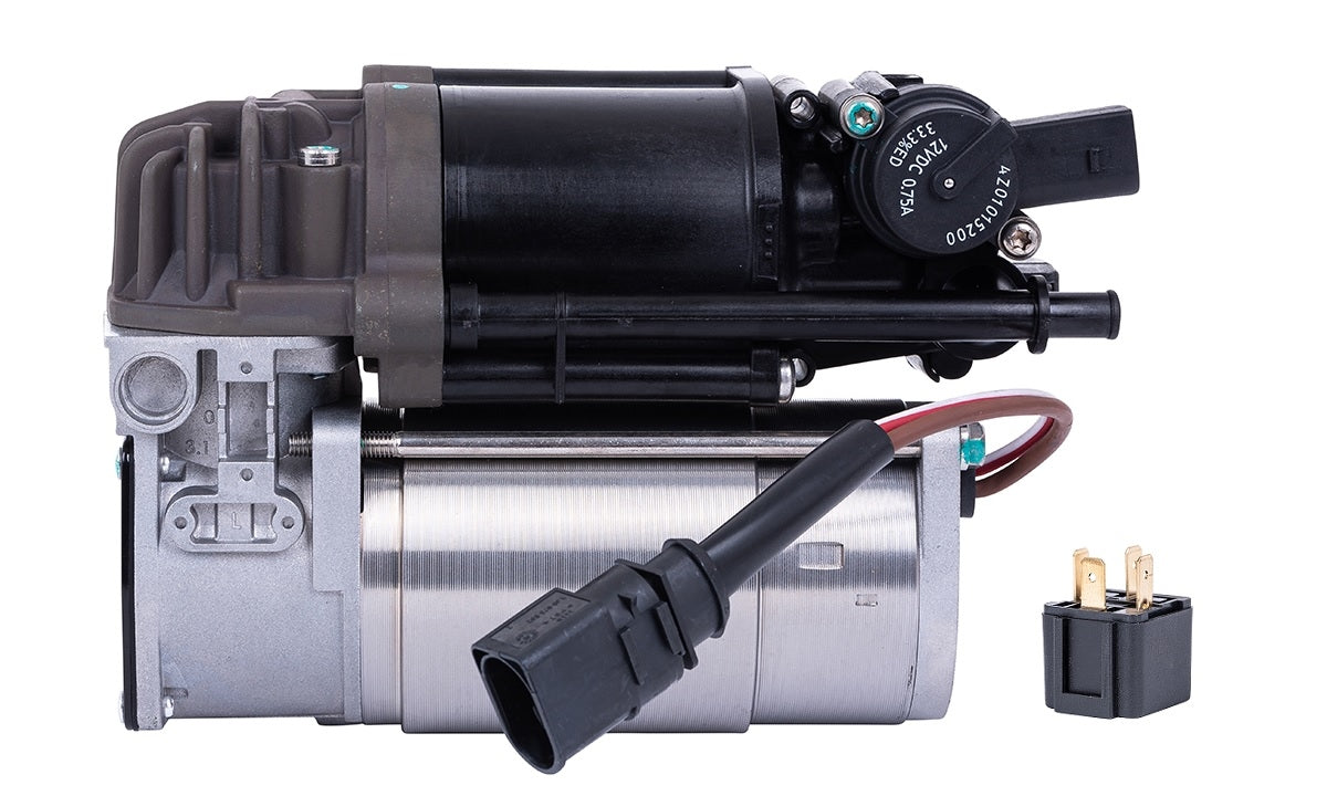 Compresor Neumático Eje Trasero con Relé - Audi A7 (4GA/4GF) /A6 Avant (4G5/4GD)