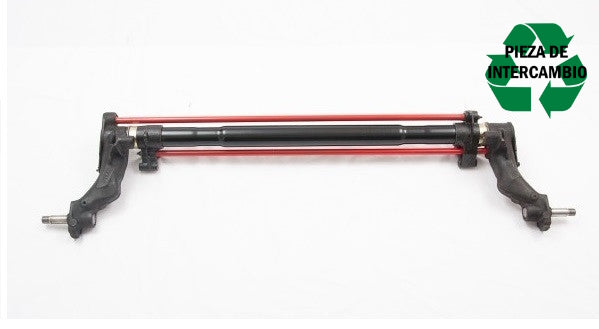 (INTERCAMBIO) Puente trasero completo reconstruido de Citroën Xsara, para frenos de disco con/sin ABS