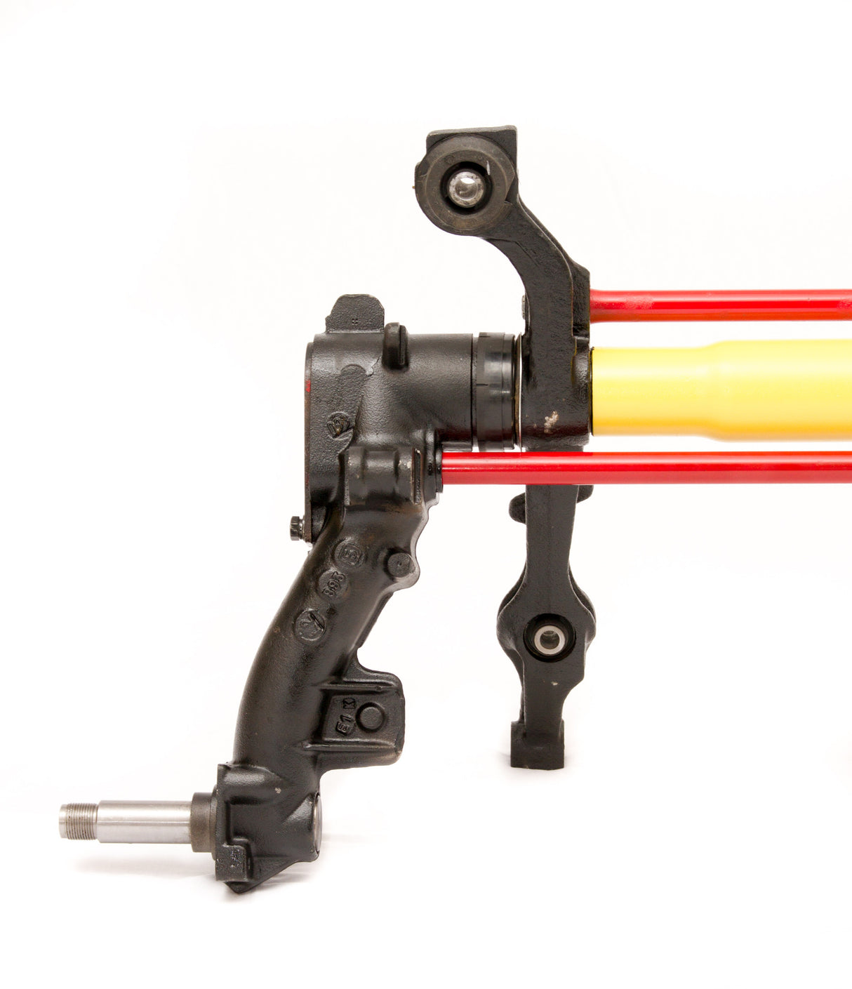 (INTERCAMBIO) Puente trasero completo reconstruido de Peugeot 106 GTI/Rallye, para frenos de disco con/sin ABS