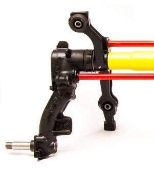 (INTERCAMBIO) Puente trasero completo reconstruido de Citroën Saxo VTS, para frenos de disco con/sin ABS