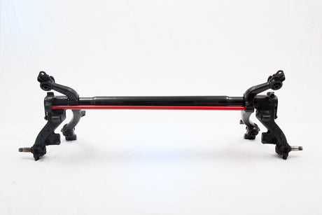 (INTERCAMBIO) Puente trasero completo reconstruido de Peugeot 206 GTI, para frenos de disco con ABS