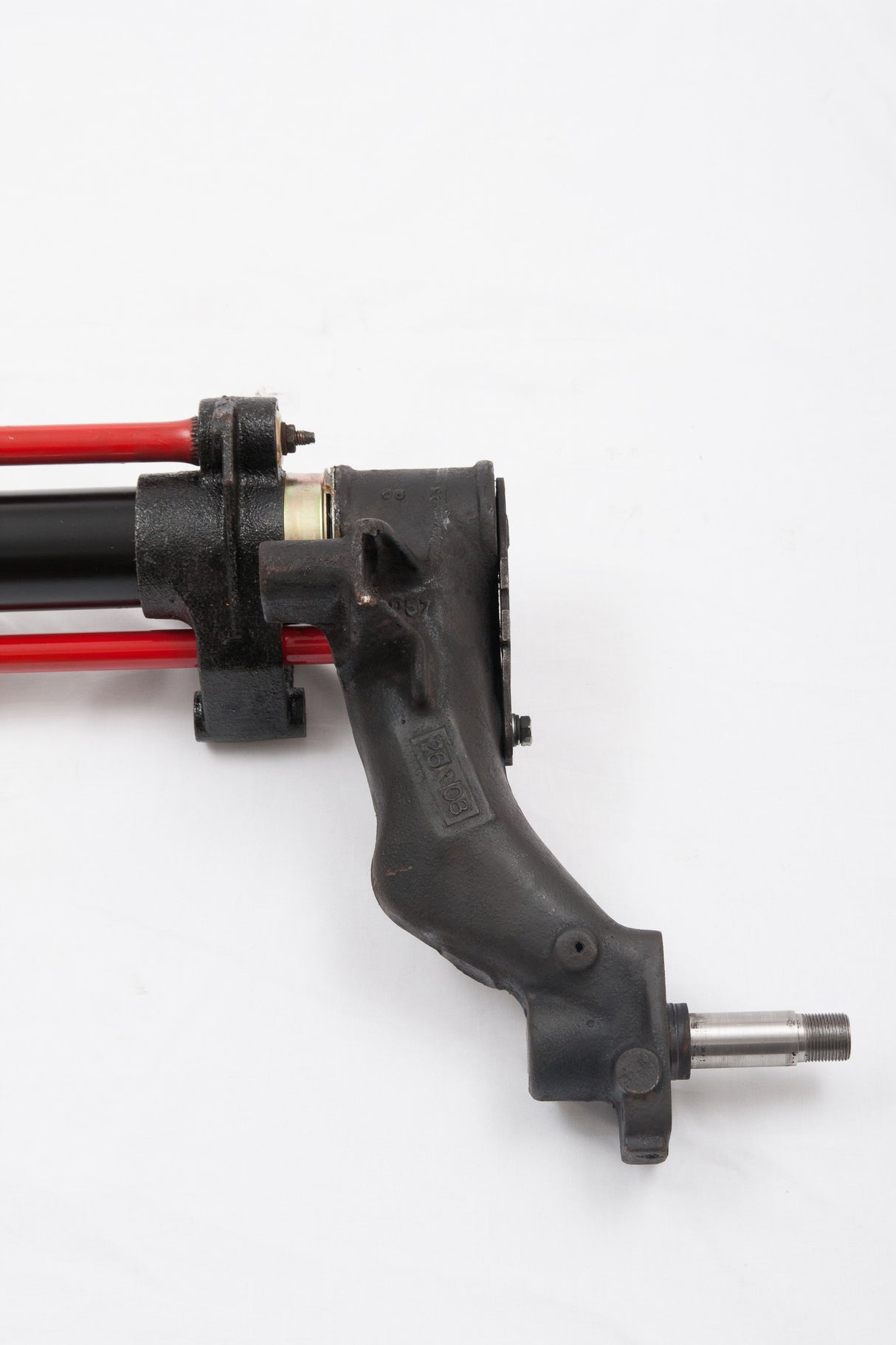 (INTERCAMBIO) Puente trasero completo reconstruido de Citroën Xsara, para frenos de tambor con ABS