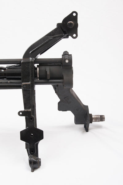 (INTERCAMBIO) Puente trasero completo reconstruido para Citroen Berlingo Multispace/Combi (acristalada) frenos de tambor con/sin ABS